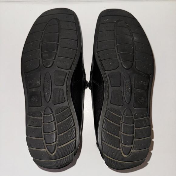 Men\'s 6-6.5 40 Ecco Classic Moc Black Driving Moccasins Shoes 590 0264659 40 91 main image 8